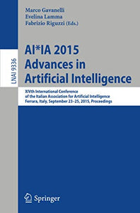 AI*IA 2015 Advances in Artificial Intelligence