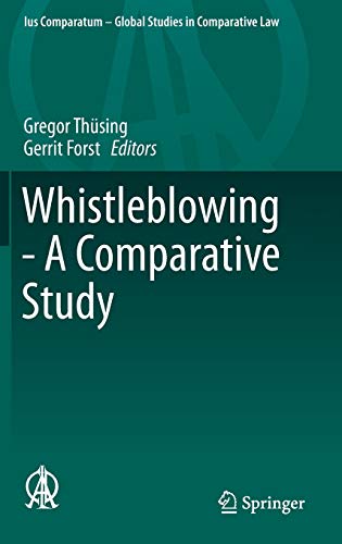 Whistleblowing - A Comparative Study