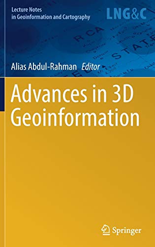 Advances in 3D Geoinformation