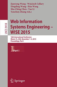 Web Information Systems Engineering – WISE 2015