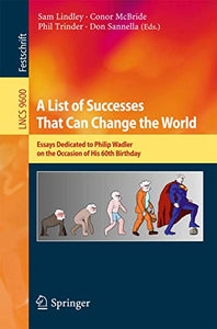 A List of Successes That Can Change the World