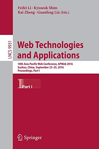 Web Technologies and Applications