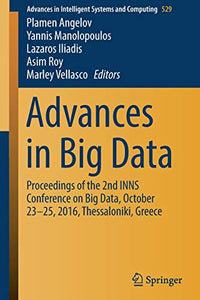 Advances in Big Data