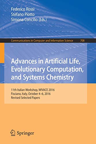 Advances in Artificial Life, Evolutionary Computation, and Systems Chemistry