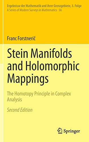 Stein Manifolds and Holomorphic Mappings