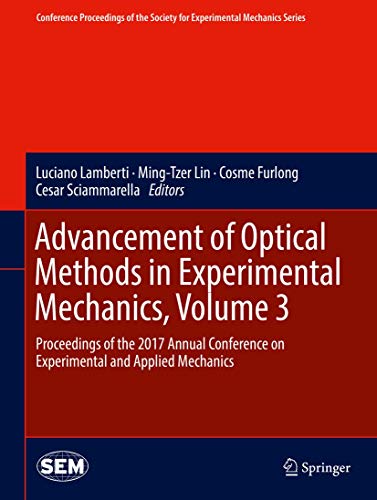 Advancement of Optical Methods in Experimental Mechanics, Volume 3