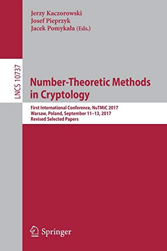 Number-Theoretic Methods in Cryptology