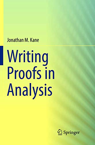 Writing Proofs in Analysis