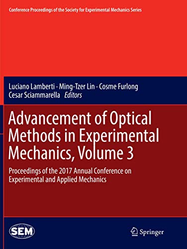 Advancement of Optical Methods in Experimental Mechanics, Volume 3