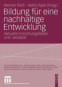 Bildung für eine nachhaltige Entwicklung