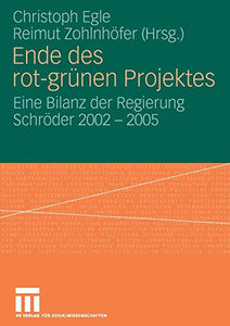 Ende des rot-grünen Projekts