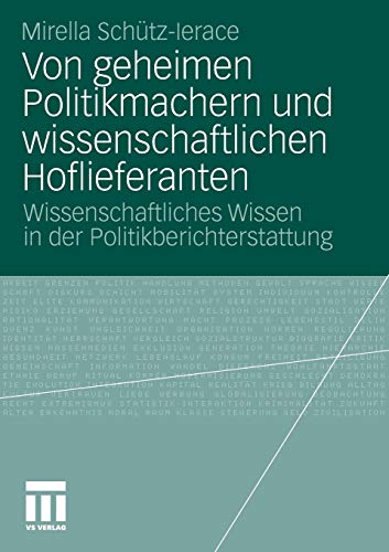 Von geheimen Politikmachern und wissenschaftlichen Hoflieferanten