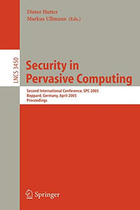 Security in Pervasive Computing