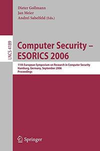 Computer Security – ESORICS 2006