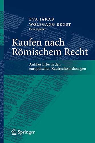 Kaufen nach Römischem Recht