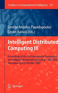 Intelligent Distributed Computing III