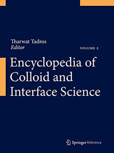 Encyclopedia of Colloid and Interface Science