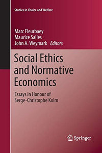 Social Ethics and Normative Economics