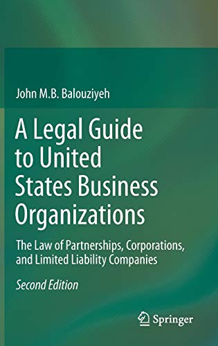 A Legal Guide to United States Business Organizations