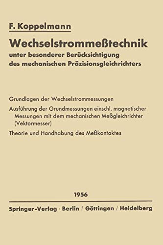 Wechselstrommeßtechnik