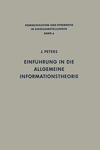 Einführung in die allgemeine Informationstheorie