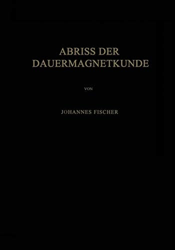 Abriss der Dauermagnetkunde