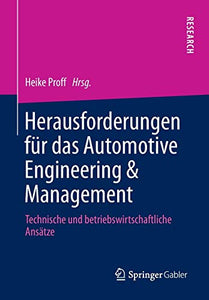 Herausforderungen für das Automotive Engineering & Management