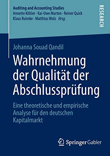 Wahrnehmung der Qualität der Abschlussprüfung