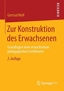 Zur Konstruktion des Erwachsenen