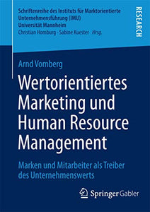 Wertorientiertes Marketing und Human Resource Management