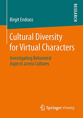 Cultural Diversity for Virtual Characters