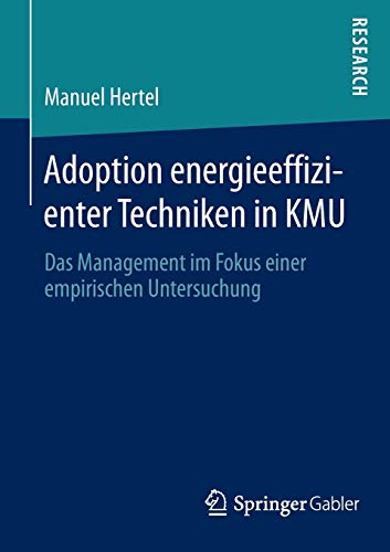 Adoption energieeffizienter Techniken in KMU