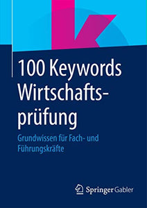 100 Keywords Wirtschaftsprüfung