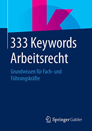 333 Keywords Arbeitsrecht