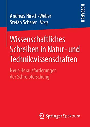 Wissenschaftliches Schreiben in Natur- und Technikwissenschaften