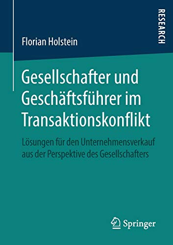 Gesellschafter und Geschäftsführer im Transaktionskonflikt