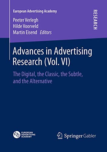 Advances in Advertising Research (Vol. VI)