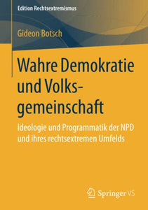 Wahre Demokratie und Volksgemeinschaft