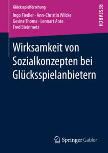 Wirksamkeit von Sozialkonzepten bei Glücksspielanbietern