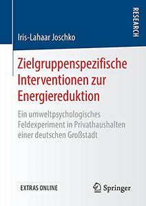 Zielgruppenspezifische Interventionen zur Energiereduktion