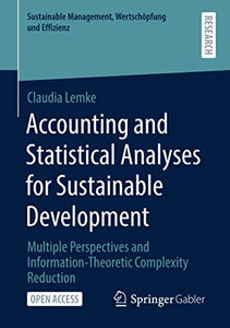 Accounting and Statistical Analyses for Sustainable Development