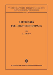 Grundlagen der Insektenpathologie