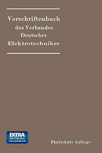 Vorschriftenbuch des Verbandes Deutscher Elektrotechniker