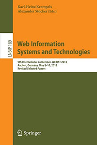 Web Information Systems and Technologies