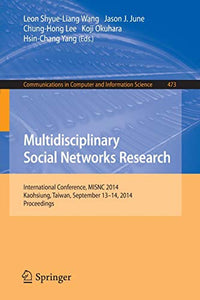 Multidisciplinary Social Networks Research