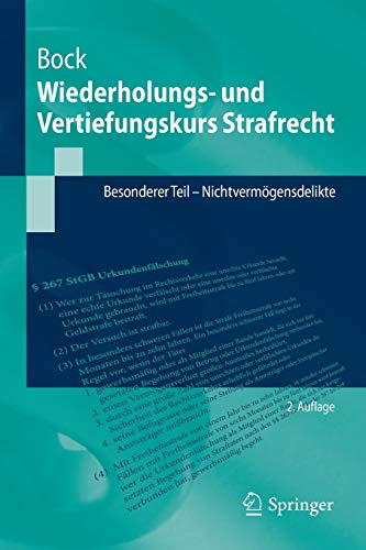 Wiederholungs- und Vertiefungskurs Strafrecht