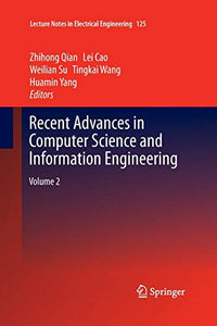 Recent Advances in Computer Science and Information Engineering