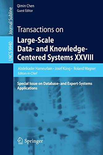 Transactions on Large-Scale Data- and Knowledge-Centered Systems XXVIII