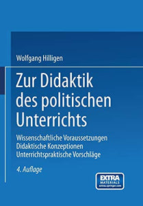 Zur Didaktik des politischen Unterrichts