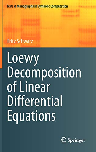 Loewy Decomposition of Linear Differential Equations